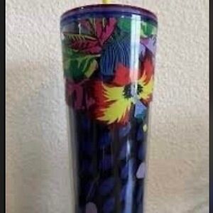 Starbucks 24OZ Colorful Floral tumbler